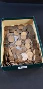 BOX OF COINS