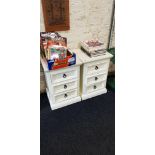 2 BEDSIDE CABINETS