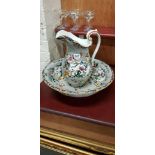 VICTORIAN WASH JUG & BOWL