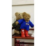 2 OLD TEDDIES