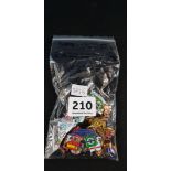 BAG OF FOOTBALL BADGES