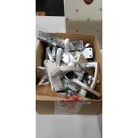 BOX LOT OF DOOR HANDLES