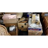 LARGE QUANTITY CHINA AND GLASSWARE AND EPNS