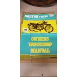 NORTON, VELOCETTE AND ROYAL ENFIELD WORKSHOP MANUALS