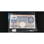 1940'S BANK OF ENGLAND £1 NOTE