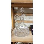 CUTGLASS DECANTER