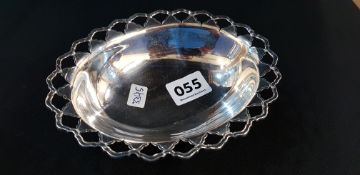 SILVER BON BON DISH