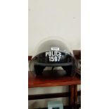 1980'/90S RUC RIOT HELMET - USED IN DRUMCREE