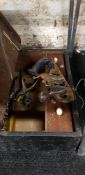 OLD TOOLBOX AND CONTENTS