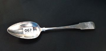 11.5' IRISH SILVER SPOON - DUBLIN 1804