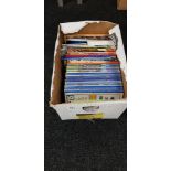 BOX OF FOOTBALL PROGRAMMES