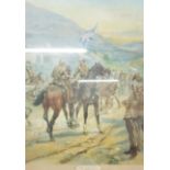 ANTIQUE BOER WAR PICTURE - BATTLE OF LADYSMITH