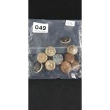 BAG BUTTONS RUC & OTHERS