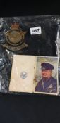 RAF PATCH AND BOOKLET