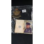 RAF PATCH AND BOOKLET