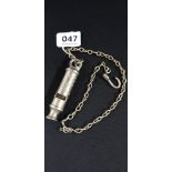 OLD RIC WHISTLE & CHAIN