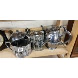 6 ITEMS SILVER PLATE