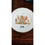 ANTIQUE BOER WAR PLATE