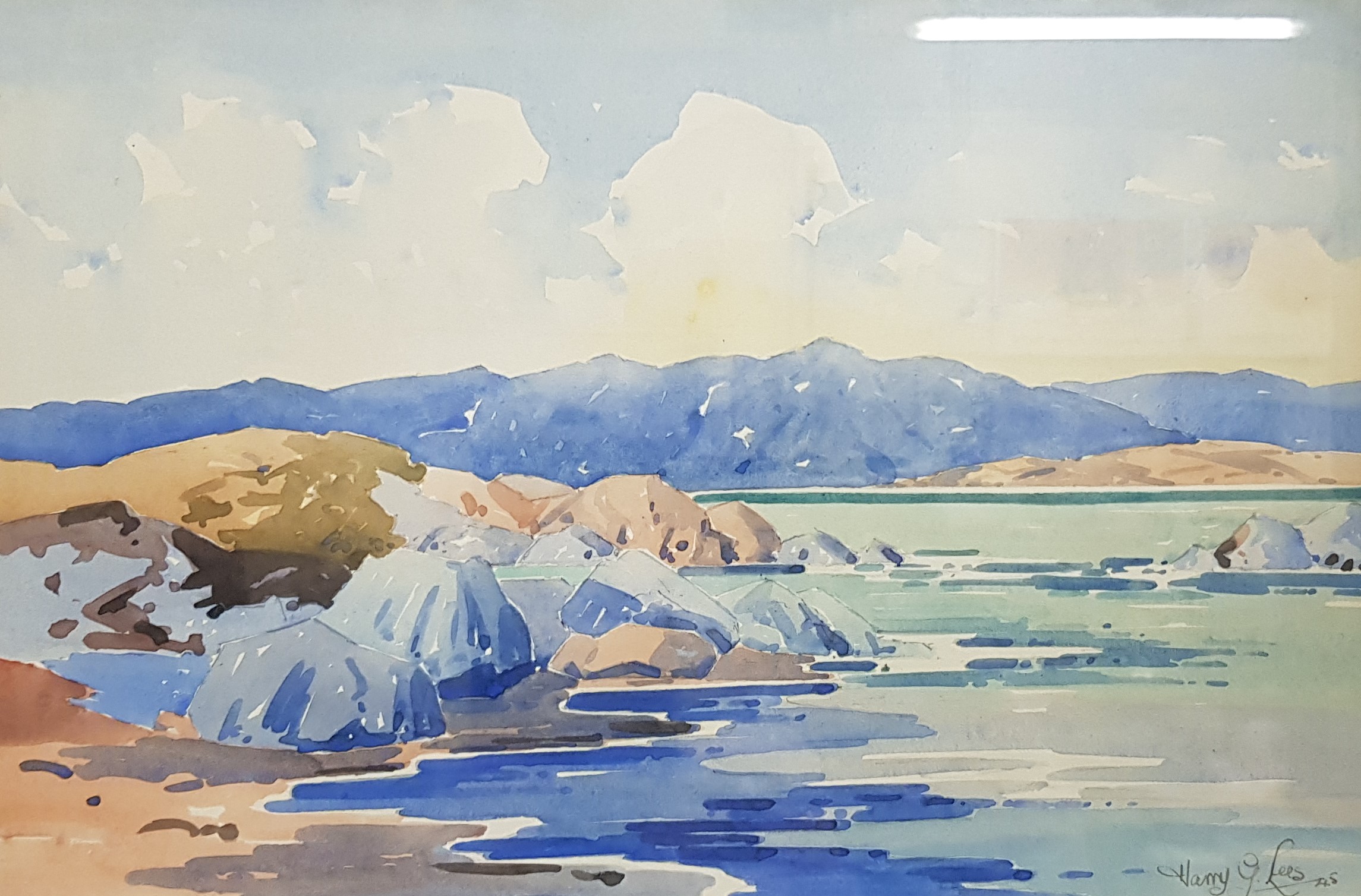 HENRY G LEES WATERCOLOUR