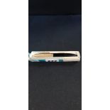 18K GOLD PLATED NIBBED QUEENSWAY FOUNTAIN PEN