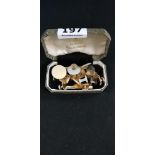 BOX OF MIXED CUFFLINKS