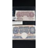 1940 UK/GB WW2 EMERGENCY BANKNOTES