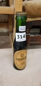 OLD LOCAL LIMAVADY GUINNESS BOTTLE AND CONTENTS