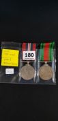 PAIR OF WW2 MEDALS