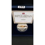 70TH ANNIVERSARY BATTLE OF BRITAIN 5OZ SILVER COIN