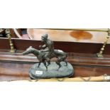 VICTORIAN SPELTER MODEL