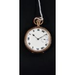 ANTIQUE 9CT GOLD POCKET WATCH