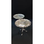 PAIR OF SILVER BON BON DISHES - SHEFFIELD 1908/09 CIRCA 187.7 GRAMS