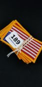 10X MILITARY AMERICAN FLAG PATCHES