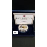 70TH ANNIVERSARY BATTLE OF BRITAIN 5OZ SILVER COIN