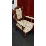 ANTIQUE EDWARDIAN CHAIR