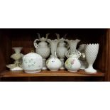 SHELF LOT OF BELLEEK