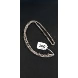 HEAVY SILVER BELCHER CHAIN