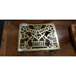 MASONIC BRASS STAND