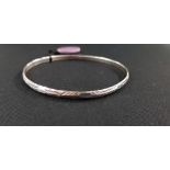 SILVER DESIGNER BANGLE