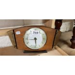 VINTAGE METAMEC MANTLE CLOCK