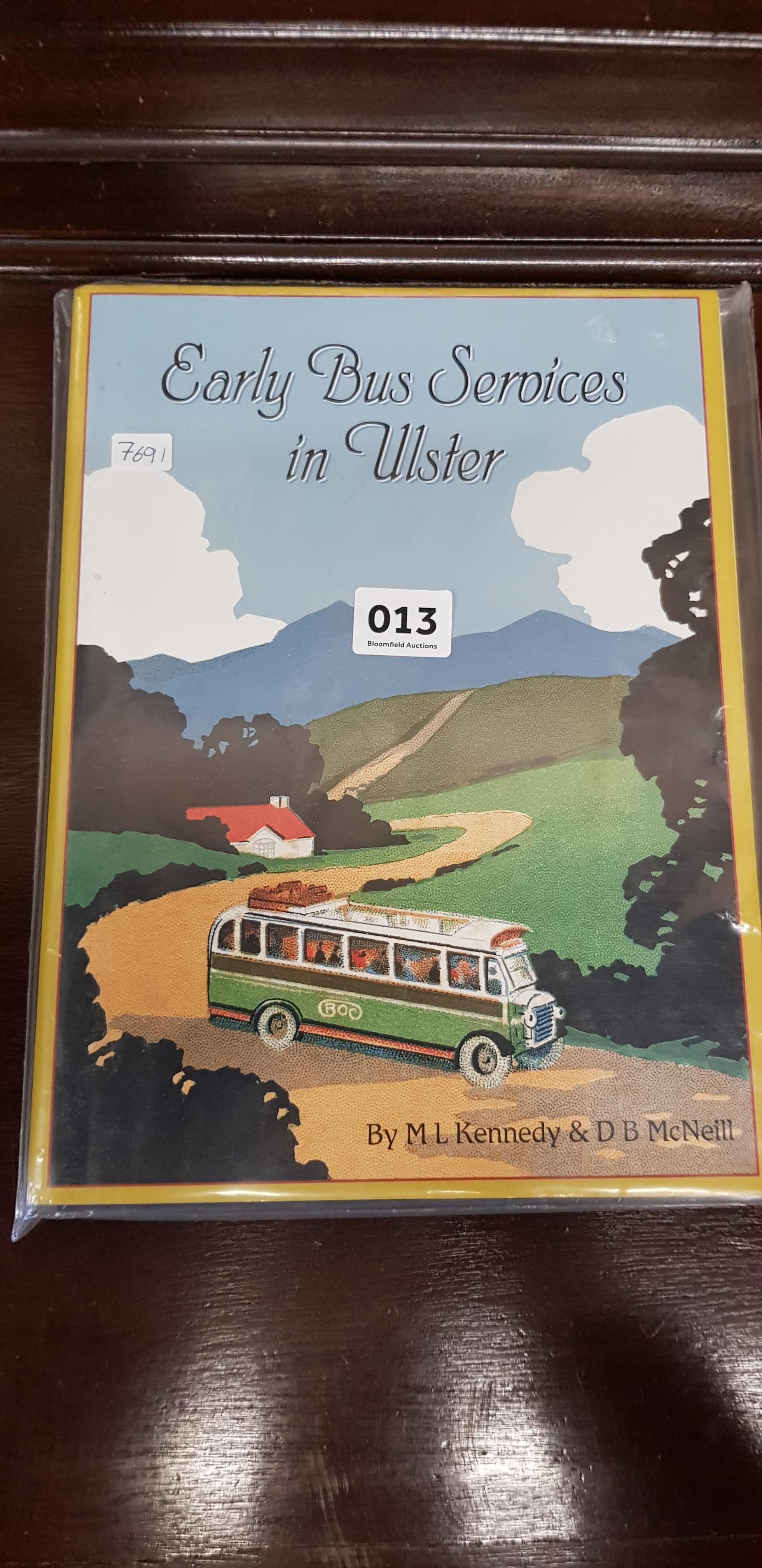 BOOK - EARLY BUS SERVICES IN ULSTER