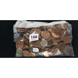 BAG OF OLD COINS