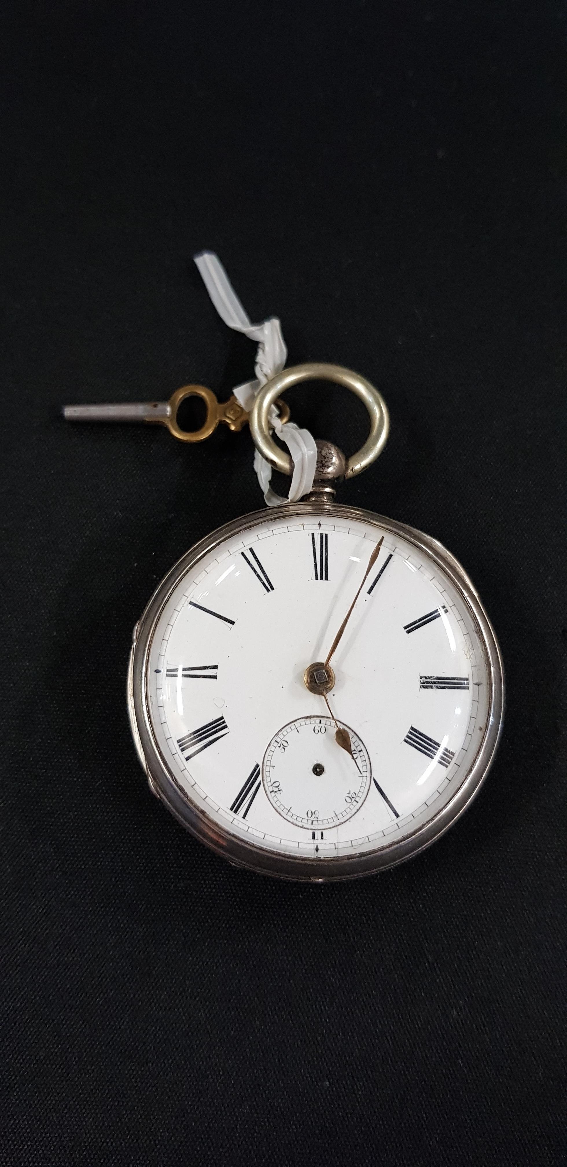 VICTORIAN SILVER POCKET WATCH