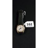 9CT GOLD TUDOR WRIST WATCH