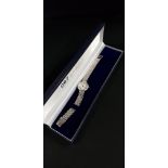 SILVER LADIES WRISTWATCH