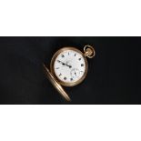 THOMAS RUSSELL AND SONS LIVERPOOL SWISS MADE POCKET WATCH (ILLINOIS WATCH CASE CO. USA RUSSELL MODEL