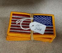 13 AMERICAN MILITARY FLAG PATCHES