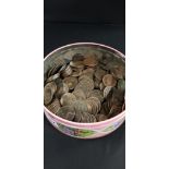 TIN LOT OF VICTORIAN PENNIES