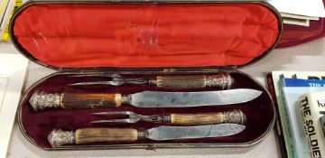 VICTORIAN CARVING SET
