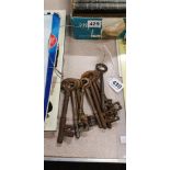 SET OF OLD KEYS